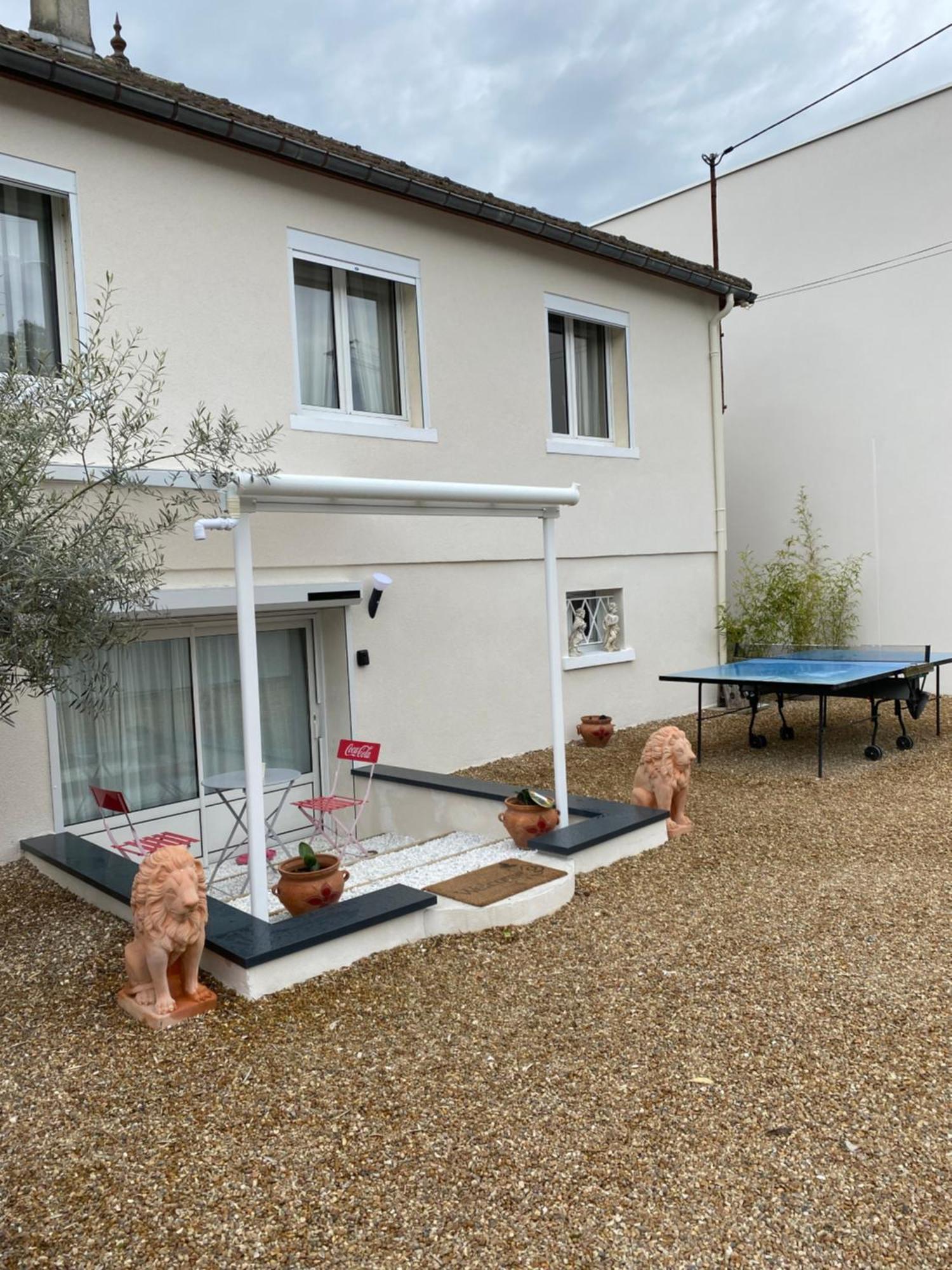 Appart Studio Rdc De Maison Avec Exterieur Proche Reims Tinqueux Eksteriør billede
