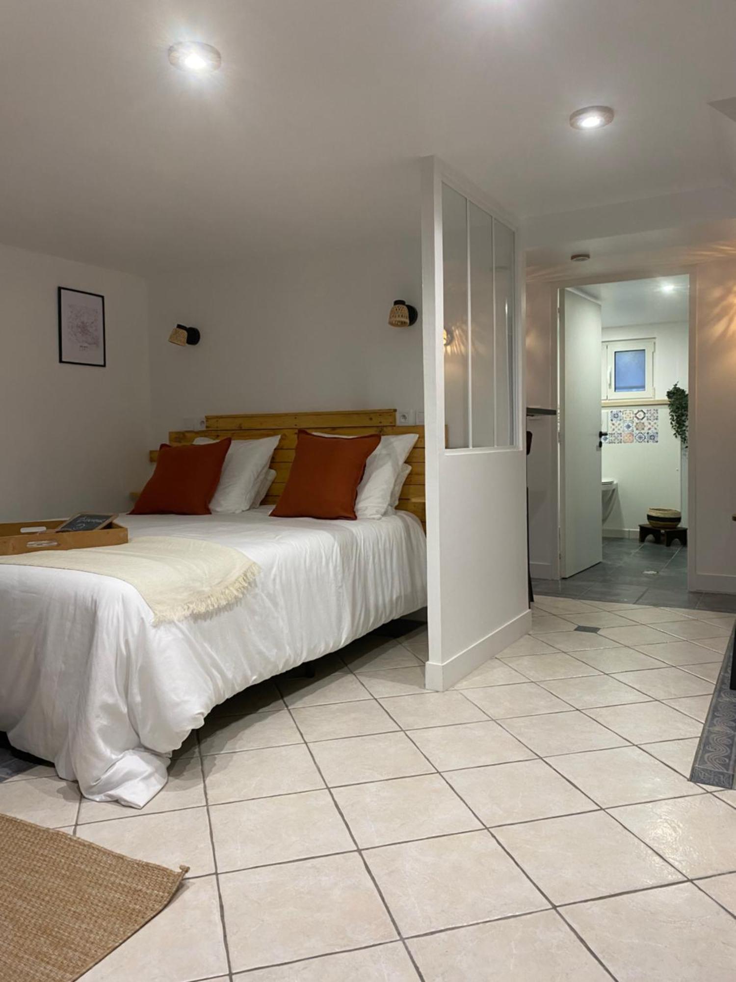 Appart Studio Rdc De Maison Avec Exterieur Proche Reims Tinqueux Eksteriør billede